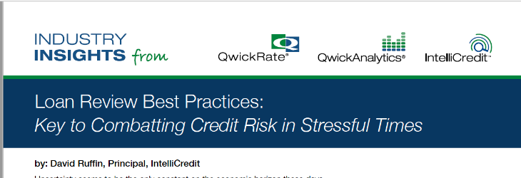 Loan Review Best Practices: Key to Combatting Credit Risk in Stressful Times